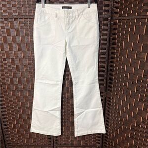 The Limited Drew Fit White Stretch Pants Women’s Size 6R New With Tags